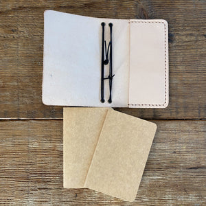 LEATHER POCKET NOTEBOOK/JOURNAL COVER