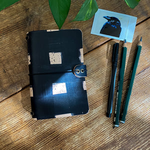 LEATHER POCKET NOTEBOOK/JOURNAL COVER