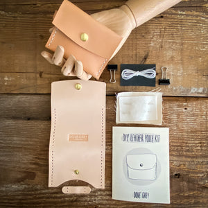 DIY LEATHER POUCH KIT