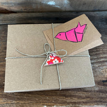 Load image into Gallery viewer, Leather and Liberty of London Fabric HOPE Dove