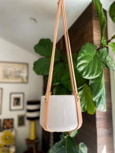 LEATHER PLANT HANGER