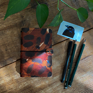 LEATHER POCKET NOTEBOOK/JOURNAL COVER