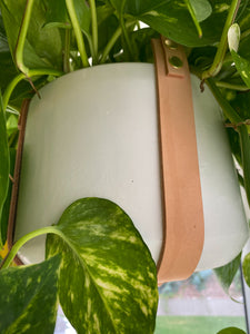 LEATHER PLANT HANGER