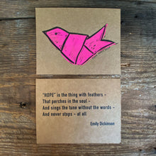 Load image into Gallery viewer, Leather and Liberty of London Fabric HOPE Dove