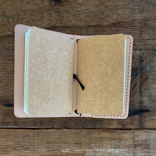 Load image into Gallery viewer, LEATHER POCKET NOTEBOOK/JOURNAL COVER